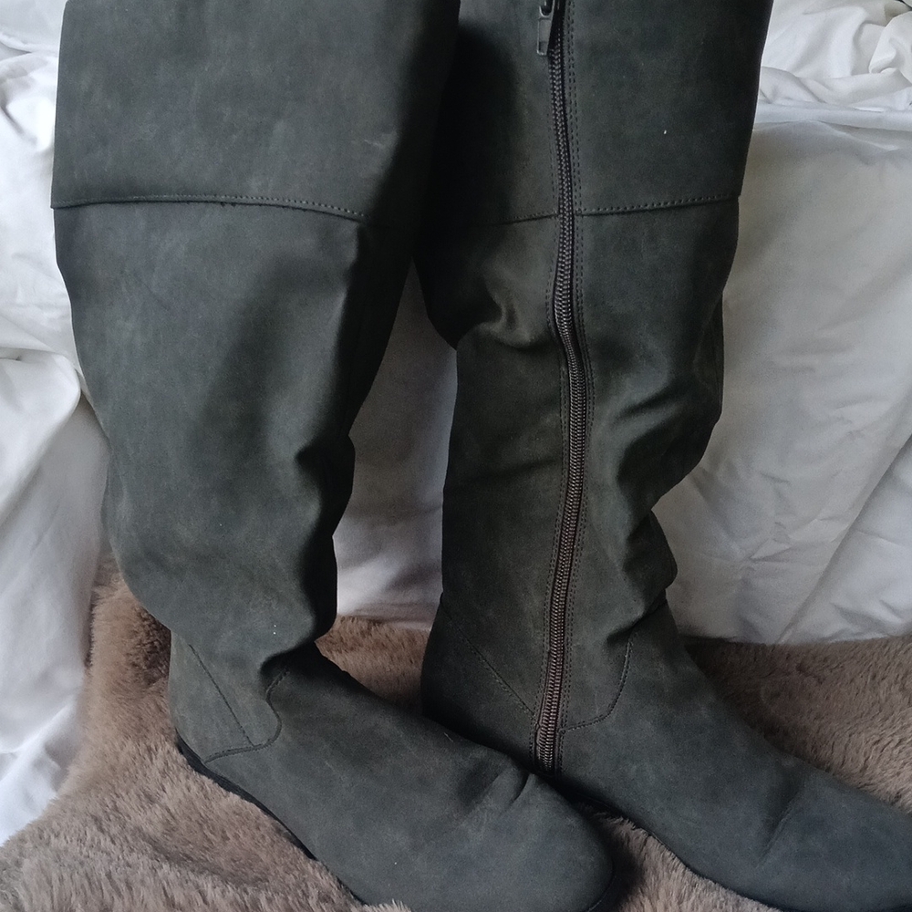 Style & Co. Women's Ankle Boots - Dark Gray